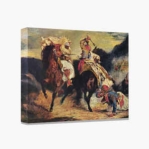 Eugene Delacroix, 들라크루아 (지아 우르하 하산의 전투)