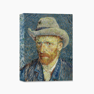 Vincent van Gogh, 반 고흐 (펠트 모자를 쓴 자화상)