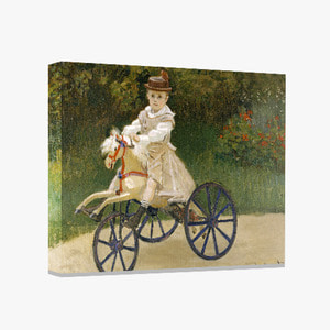 Claude Monet , 모네 (장난감 말을 탄 장 모네)