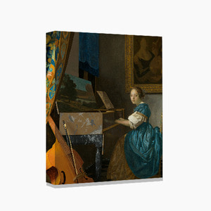 Johannes Vermeer, 요하네스 페르메이르 (버지널 앞에 앉아 있는 여인)