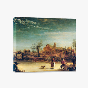 Rembrandt,렘브란트 (겨울풍경)
