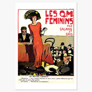 Juan Gris, (후안 그리스의 1910년 프랑스잡지 포스터) 