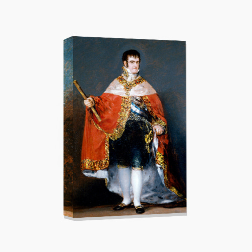 Francisco Goya,프란시스코 고야 (예복차림의 페르난도 7세의 초상)