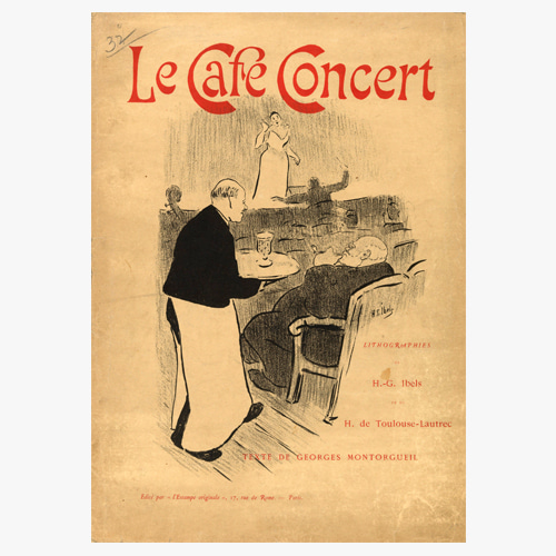 Henri de Toulouse-Lautrec,앙리 툴르즈 로트렉 (la cafe concert)