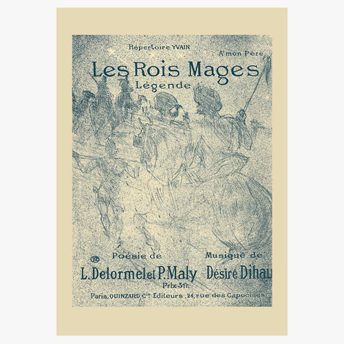 Henri de Toulouse-Lautrec,앙리 툴르즈 로트렉 (Les Rois Mages)