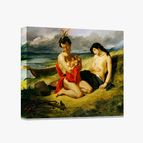 Eugene Delacroix, 들라크루아 (나체즈 족)
