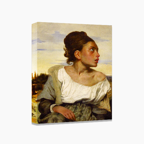 Eugene Delacroix, 들라크루아 (묘지의 고아)