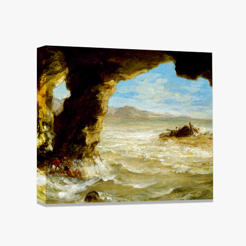 Eugene Delacroix, 들라크루아 (해안 조난 사고)