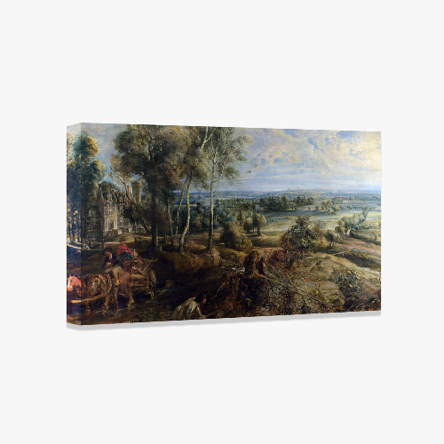 Peter Paul Rubens,루벤스 (이른 아침 Het_Steen의 풍경)