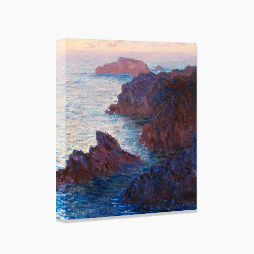 Claude Monet,모네 (Belle-Ile  Domois항의 바위)
