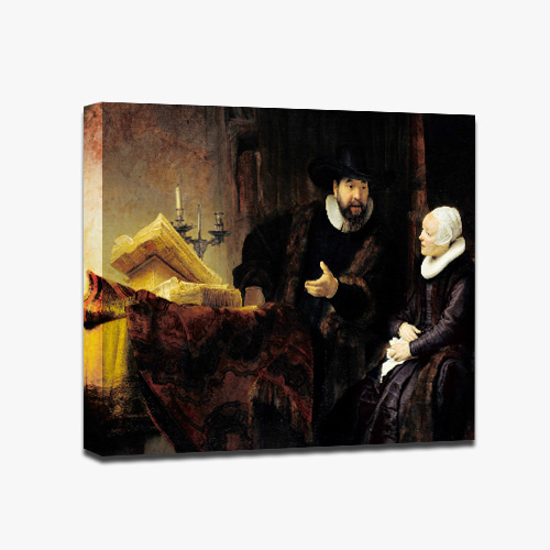 Rembrandt,렘브란트 (메노파 설교자 안슬로 부부의 초상)