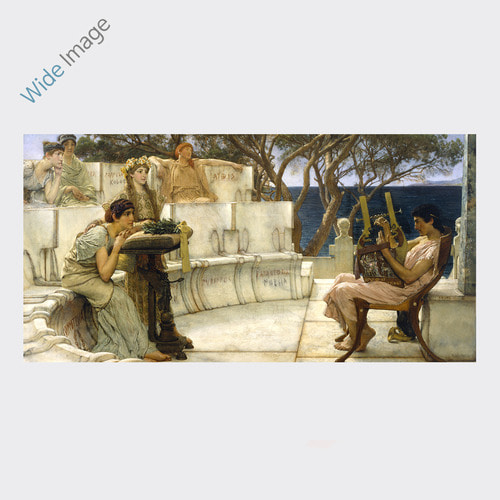 Lawrence Alma Tadema (사포와 알카에서) - 와이드