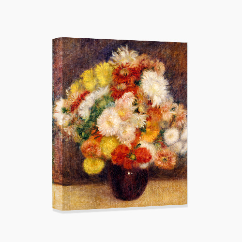 Auguste Renoir, 르누아르 (꽃병의 국화)