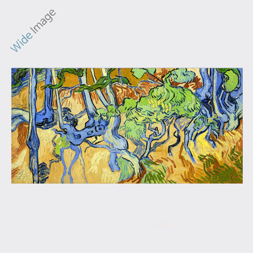 Vincent Van Gogh (나무의 뿌리) - 와이드