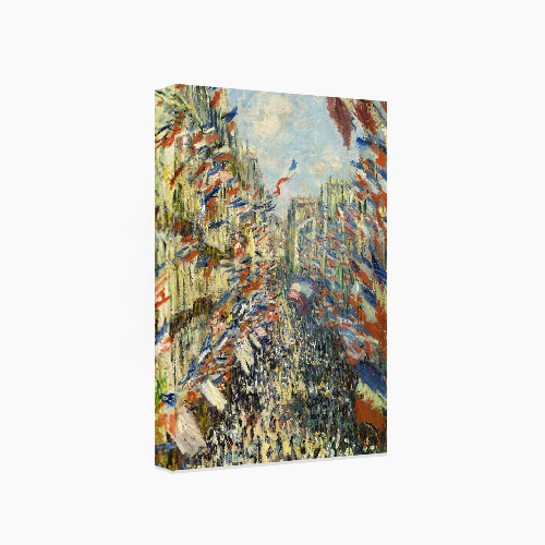 Claude Monet,모네 (1878년 6월 30일  축제가 열린 파리의 몽토르게이 거리)
