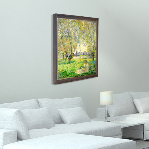 Claude Monet, 모네 (버드나무 아래의 여인)