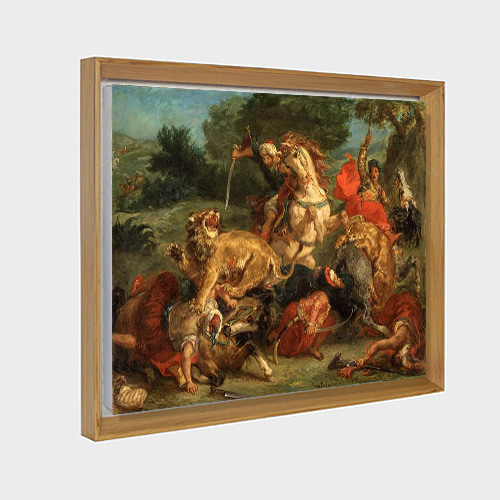 Eugene Delacroix, 들라크루아 (사자사냥)