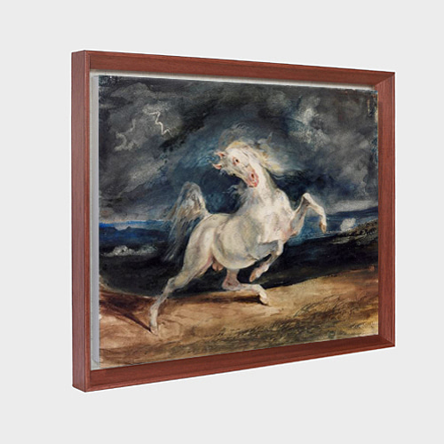 Eugene Delacroix, 들라크루아 (폭풍우에 겁 먹은 말)