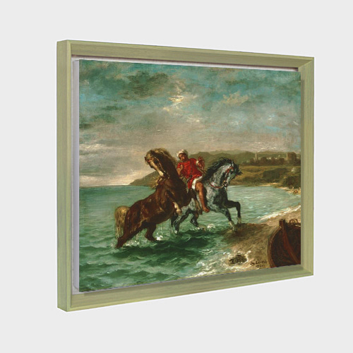 Eugene Delacroix, 들라크루아 (바다에서 나오는 말들)