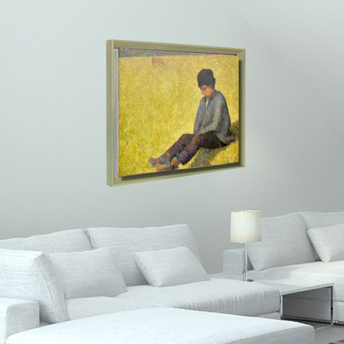 Georges Seurat,조르주 쇠라 (풀밭에 앉아 있는 소년)