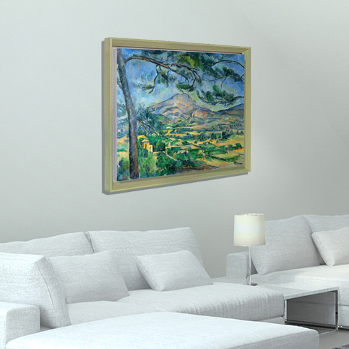 Paul Cezanne, 폴 세잔 (커다란 소나무와 생트 빅투아르 산)