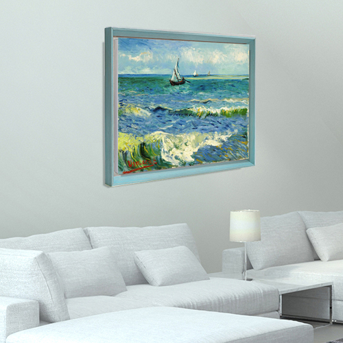 Vincent van Gogh, 반 고흐 (생트마리 드라메르의 바다풍경) 