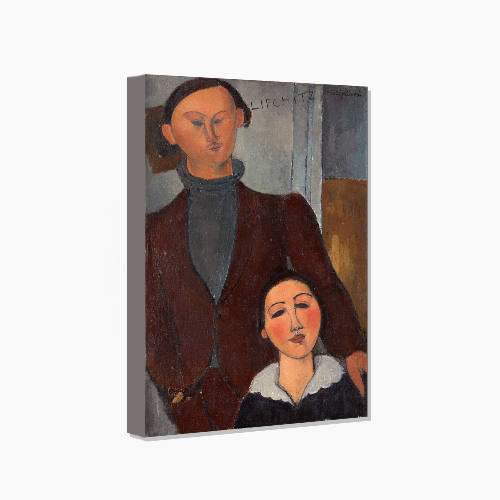 Amedeo Modigliani,모딜리아니 (쟈크 립시즈와 부인의 초상)