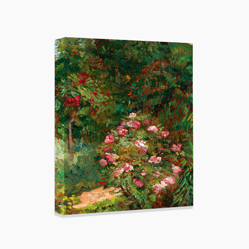 Gustave Caillebotte, 구스타브 카유보트 (꽃무리, 프티 쥬느빌리에의 정원)