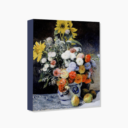 Auguste Renoir, 르누아르 (큰 질그릇에 담긴 꽃들)