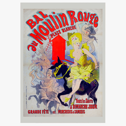 Jules Chéret,쥘 세례 (Bal au Moulin Rouge)