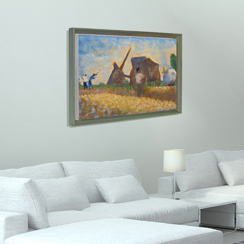 Georges Seurat,조르주 쇠라 (토목인부들)