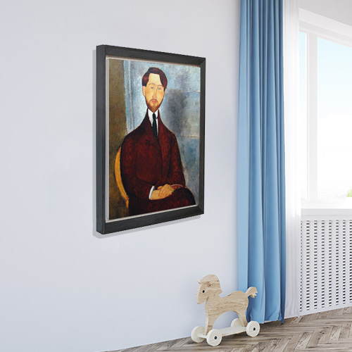 Amedeo Modigliani, 모딜리아니,(레오폴드 즈보로프스키의 초상)