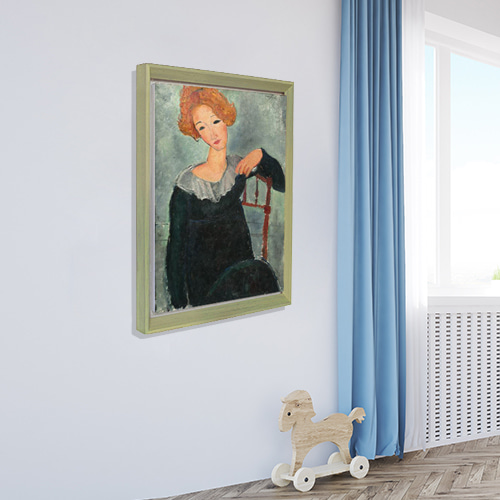 Amedeo Modigliani, 모딜리아니,(빨강머리 여인)