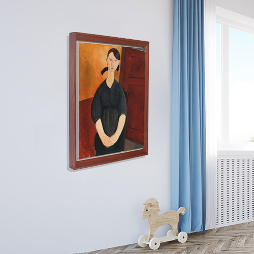 Amedeo Modigliani, 모딜리아니 (폴레트 주르뎅의 초상)