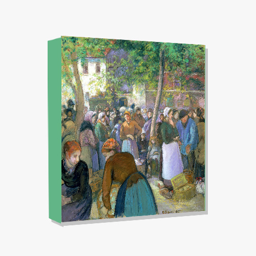 Camille Pissarro, 카미유 피사로 (지조르의 가금류시장)