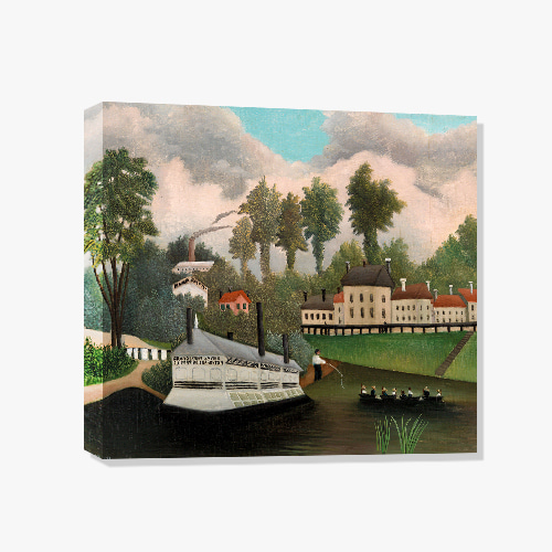 Henri Rousseau,앙리 루소 (The Laundry Boat of Pont de Charenton)