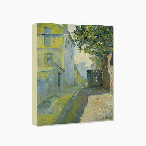 Gustave Caillebotte, 구스타브 카유보트 (몽스 거리, 몽마르트)