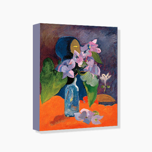 Paul Gauguin, 고갱 (꽃과 우상이 있는 정물)