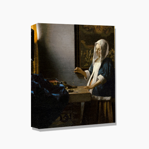 Johannes Vermeer, 요하네스 페르메이르 (저울기를 들고있는 여자)