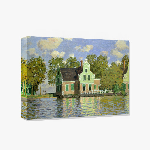 Claude Monet,모네 (Zaandam의 Zaan 강가에있는 집)