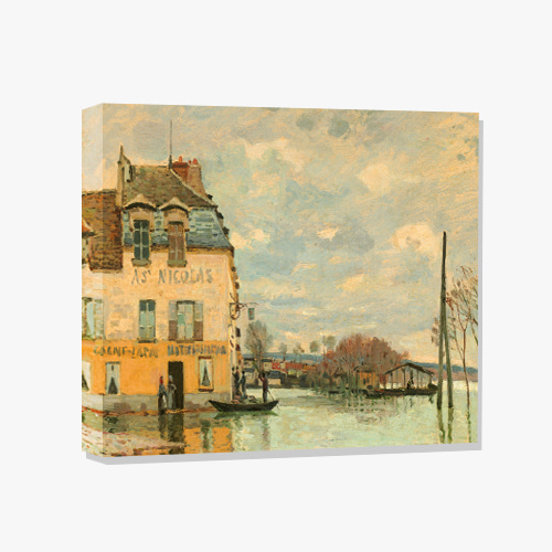 Claude Monet,모네 (포르 마를리의 홍수)
