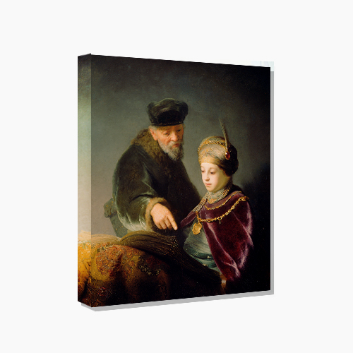 Rembrandt,렘브란트 (젊은 학자와 그의 스승)
