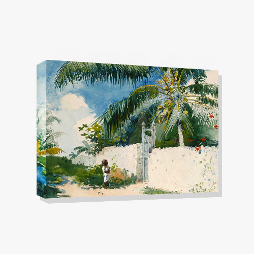 Winslow Homer, 윈슬로 호머 (A Garden in Nassau)