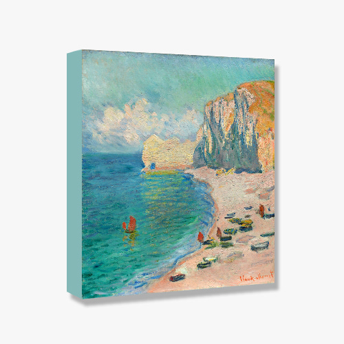 Claude Monet , 모네 (에트르타의 해변과 아몽절벽)