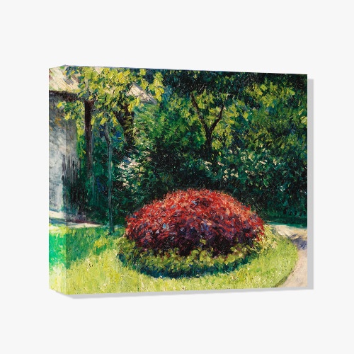 Gustave Caillebotte, 구스타브 카유보트 (프티 쥬느빌리에의 정원, 꽃두덩이)