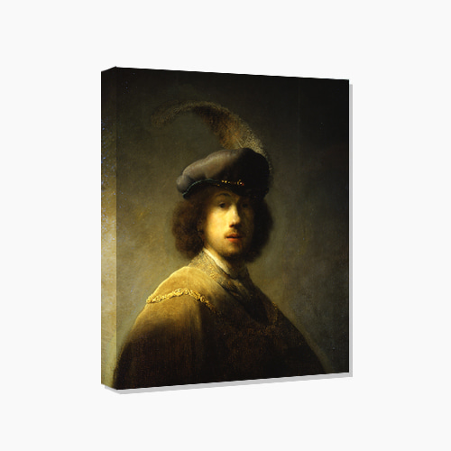 Rembrandt, 렘브란트 (깃털 베레모를 쓴 자화상)