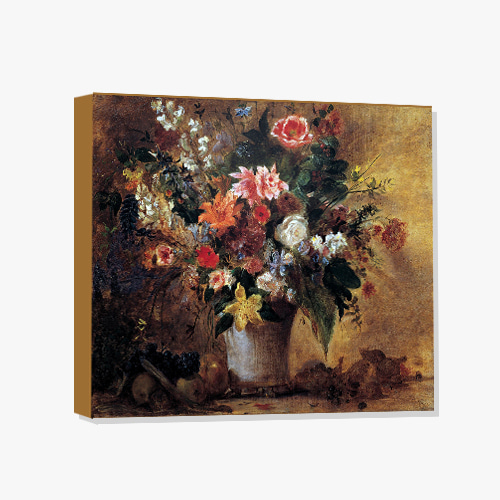 Eugene Delacroix, 들라크루아 (꽃이 있는 정물)