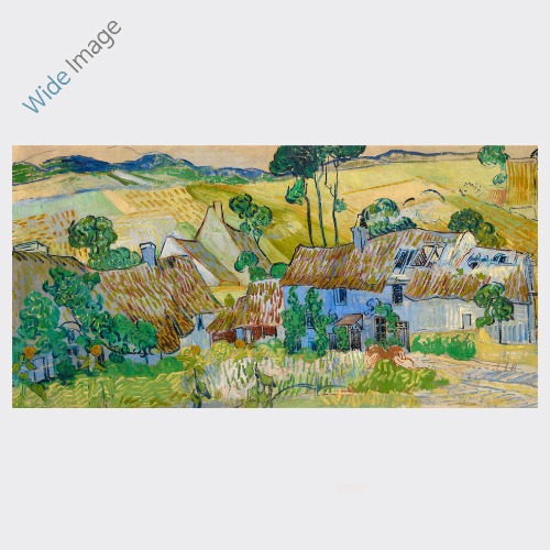 Vincent Van Gogh (오베르의 농장) - 와이드