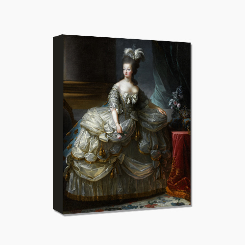 Élisabeth Vigée-Lebrun, 엘리자베스 비제 르 브룅 (Marie Antoinette in Court Dress)