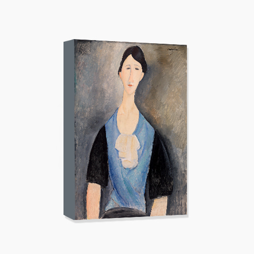 Amedeo Modigliani,모딜리아니 (푸른옷의 젊은여인)